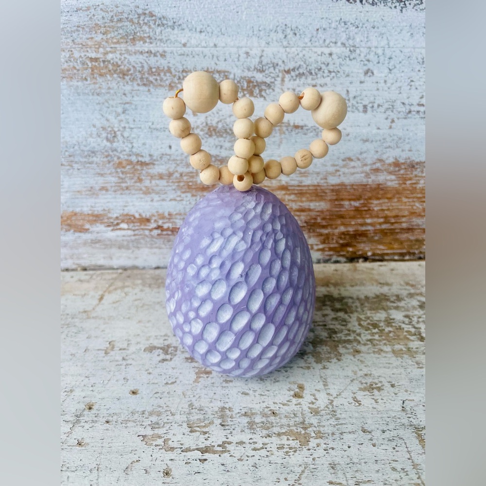 Purple Bunny Ear Egg